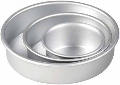 AKiRA Aluminium Cake Mould 3 (Pack of 1)