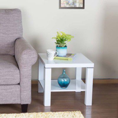 Alaska End Table - White