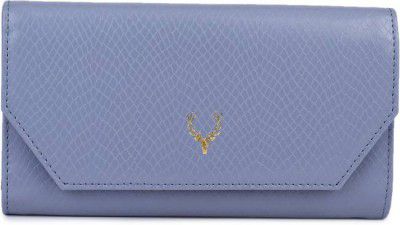 Allen Solly Women Casual Blue Artificial Leather Wallet (11 Card Slots)