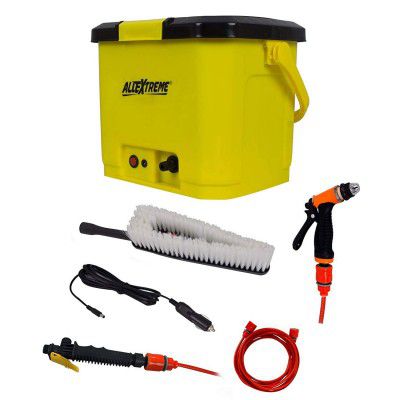 AllExtreme AE-3200 Portable High Pressure Car Washer Automatic Bike Cleaner Water Gun