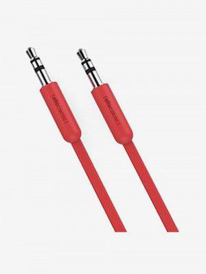 Allocacoc 1.5m Flat 3.5mm AUX Cable (10636RD, Red)