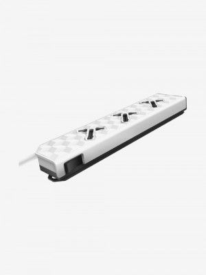 Allocacoc PowerStrip Modular 3 Socket Extension Board (10327/PMUNIN, White)