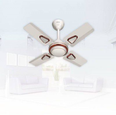 Almo Atome Super Stylish Looks 24 inch 600 mm Energy Saving 4 Blade Ceiling Fan  (White, Pack of 1)