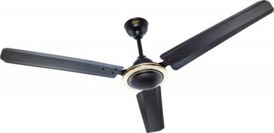 Almo Solitaire Super Stylish Decorative Designed, High Speed 1200 mm 3 Blade Ceiling Fan  (Anti Dust | Smoke Brown | Pack of 1)