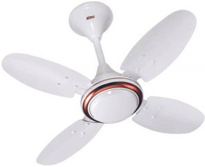 Almo Ultra high Speed 600 mm Anti Dust 4 Blade Ceiling Fan(White) 600 mm 4 Blade Ceiling Fan  (Energy Saving | White | Pack of 1)