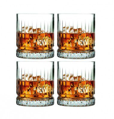 Alt Co Whiskey Glasses, 330 ML Bar Glass for Drinking Whisky