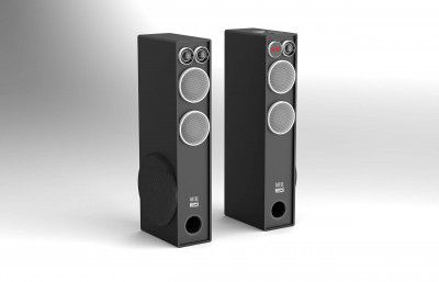 Altec Lansing AL-TW-01 Multimedia Tower Speaker, Black