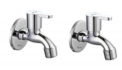 ALTURAS Stainless Steel Flora Bib Tap for Bathroom and Kitchen -Set of (2)