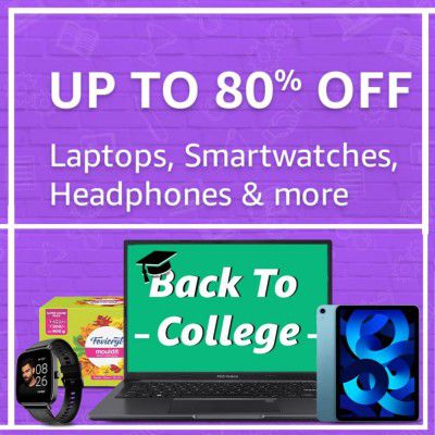 Amazon Back to College 2023 | Up to 80% Off