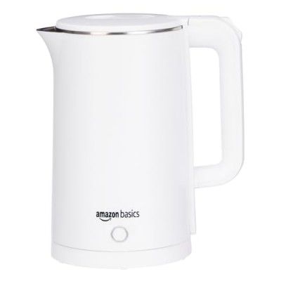 Amazon Basics 1.8 Litre Cool Touch Electric Kettle with Auto Cut Off