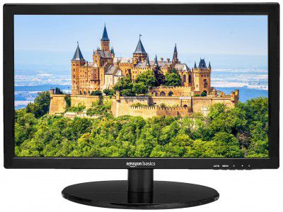 Amazon Basics 18.5 Inch HD LED Backlit LCD Computer Monitor