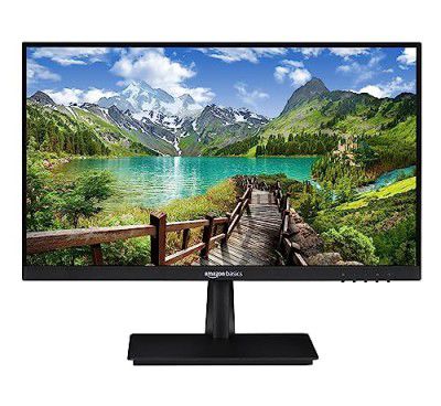 amazon basics 21.5" HD, Slim LCD Monitor Back Light Technology, Stylish Bezel-Less Design, Wide Angle, Flickerless,