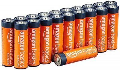 Amazon Basics AA Alkaline Batteries Pack of 20