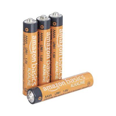 Amazon Basics Amazonbasics Aaaa Everyday Alkaline Batteries (4-Pack) - Appearance May Vary