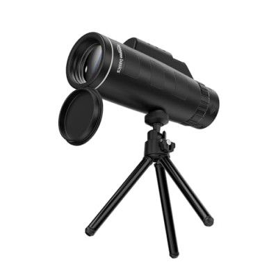 Amazon Basics | 40X60 Magnification Zoom HD Monocular Telescope | with Built-in Compass