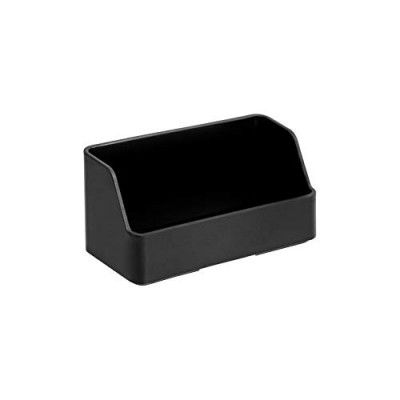 amazon basics Plastic Organizer - Name Card Holder, Black