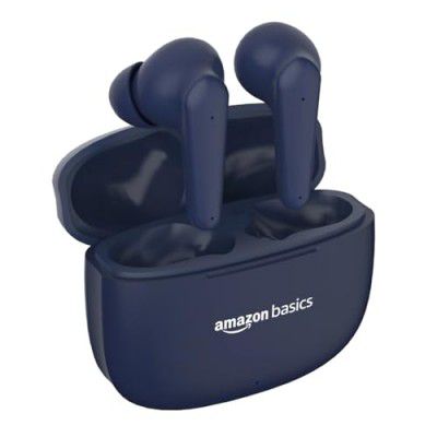 Amazon Basics TWS in-Ear Earbuds  (Blue)