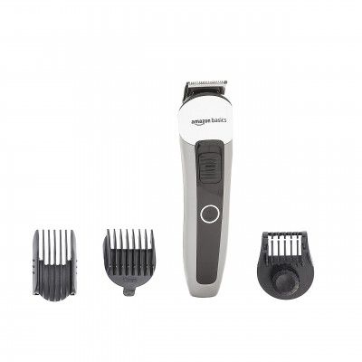 Amazon Basics Ultra Rechargeable Beard Trimmer-100 Minutes Run Time