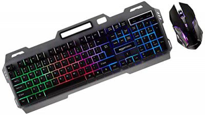 Amazon Basics Wired Gaming Keyboard and Mouse Combo