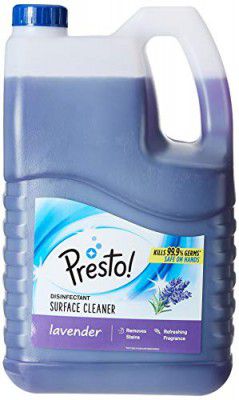 Amazon Brand - Presto! Disinfectant Surface Cleaner - 5 L (Lavender)