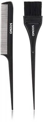 Amazon Brand - Solimo Hair-Colouring Brush with Comb