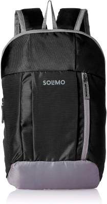 Amazon Brand - Solimo Hiking Day Backpack, 10L, Black