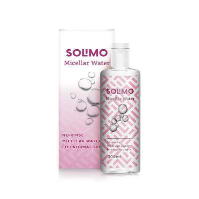 Amazon Brand - Solimo Micellar Water 200ml