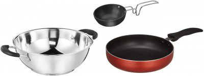 Amazon Brand - Solimo Non-Stick Fry Pan 