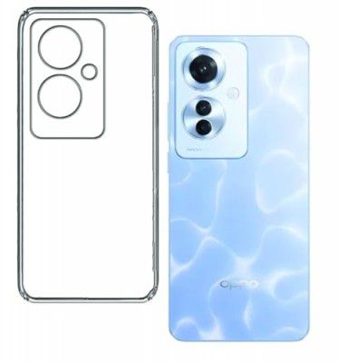 Amazon Brand Solimo Oppo F25 Pro 5G Back Cover | Slim Soft Back Case for Oppo F25 Pro 5G (Transparent)