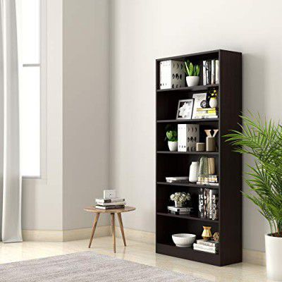 Amazon Brand - Solimo Scarlett Engineered Wood Bookcase (Wenge)