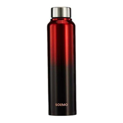 Amazon Brand - Solimo Stainless Steel Water Bottle | BIS-Approved | 900ml (Dual Colour)