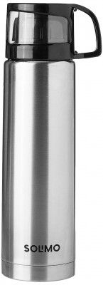 Amazon Brand - Solimo Thermosteel Glassy Drinking Cup Lid, 1 Litre, Black