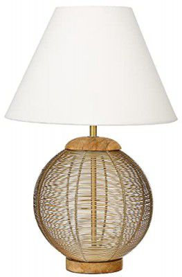 Amazon Brand - Stone & Beam Casares Spherical Table Lamp