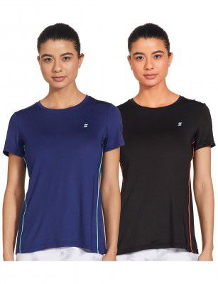 Amazon Brand - Symactive Women's T-Shirt (Pack of 2)