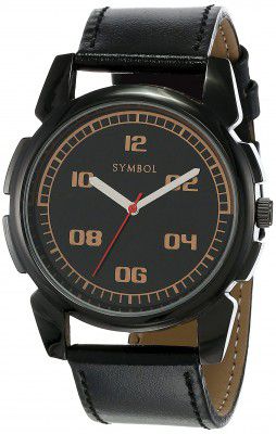 Amazon Brand - Symbol Analog Men's Watch (Dial Colored Strap)