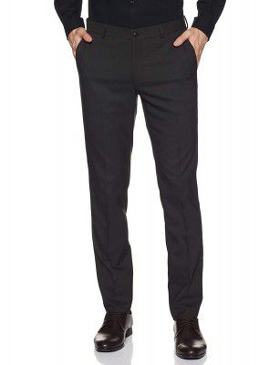 Amazon Brand - Symbol Men's Slim fit Formal Trousers