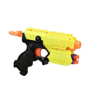 Amazon Brand - Jam & Honey Blaze Storm Foam Blaster Gun | 10 Soft Foam Bullets | Party or Return Gift