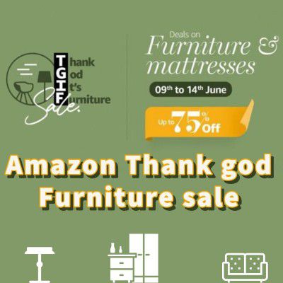 Amazon Thank God It’s Furniture Sale | Up to 75% Off | Live till 14th June