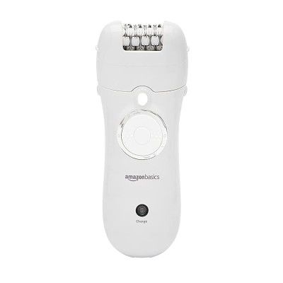 AmazonBasics Cordless Epilator (with Shaver Head) - Full Body Washable