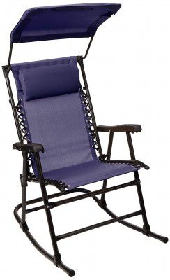 AmazonBasics JC047 Patio-Chairs (Alloy Steel, Blue)