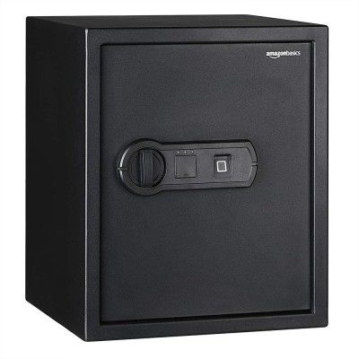 AmazonBasics security safe with Biometric Fingerprint, 43 Litres