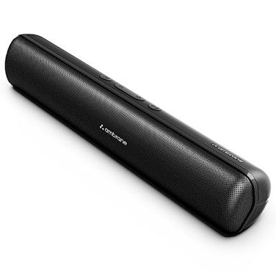 Ambrane 16W Portable Soundbar, 5 Hours Playtime, BoostedBass Wireless Speaker