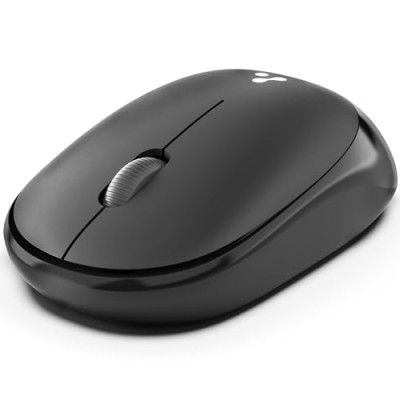 Ambrane Wireless Mouse, 1600 DPI, Silent Click, 2.4GHz with USB Dongle