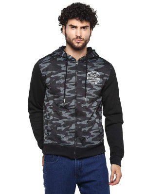 AMERICAN CREW Men's Poly Cotton Hooded Hoodie