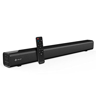 Amkette AMP Audacity 40W Output Soundbar with Bluetooth (Black)