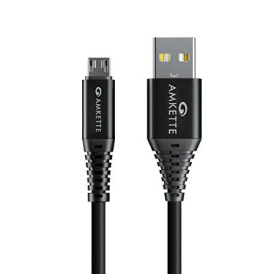 AMKETTE PowerPro Micro USB Fast charging cable - 1M (Black)