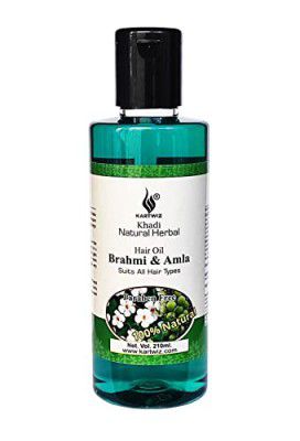 Amla & Brahmi Hair Oil For Growth Pack of 1- (210 ml)