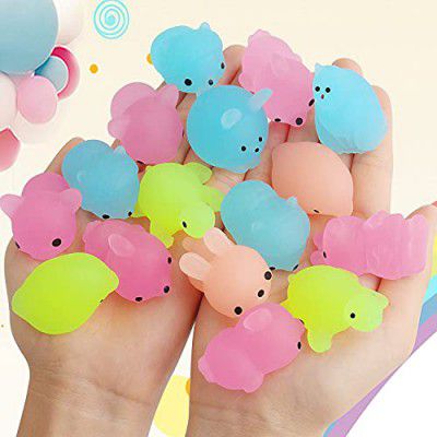 ANAB GI Squishies Mochi Squishy Toys Glow in The Dark Party Favors for Kids