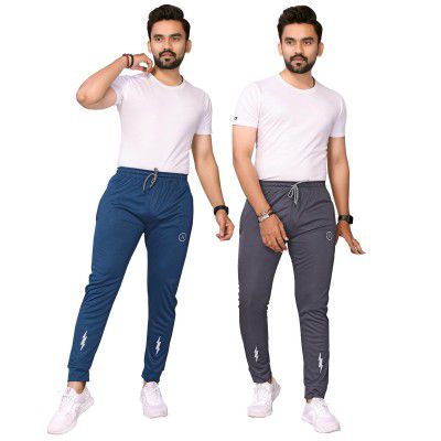 ANAND Men's Comfortable Casual Regular Fit Printed Track-Pants (Pack of 2) P2_MD_TP221_TP222