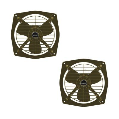 anchor by panasonic ANMOL 300 mm Exhaust Fan For Kitchen, Bathroom with Strong Air Suction, 50W (Metallic Grey) (Pack of 2)